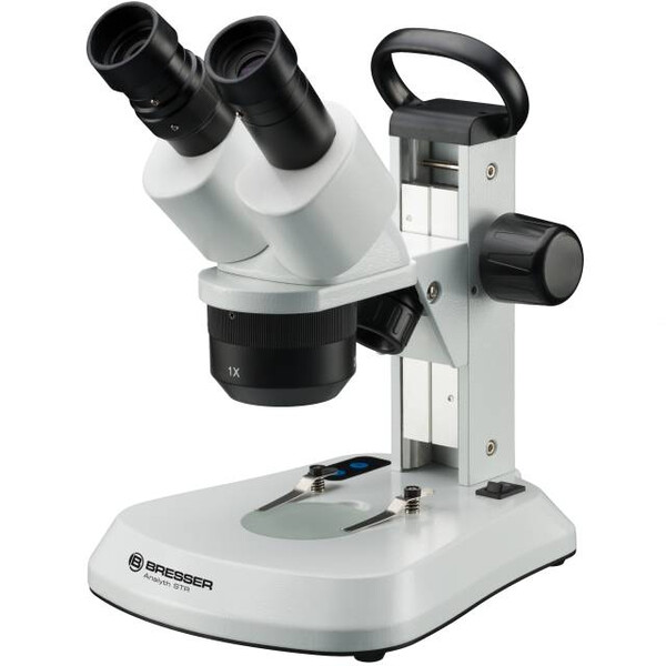 Bresser Microscopul stereoscopic Analyth STR 10x-40x bino; Greenough; 50mm; 10x/20; 10-40x; LED, cameră, 2MP