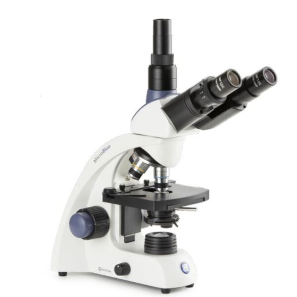 Euromex Microscop MB.1153, trino, DIN 160, achro, 40x-1000x, 10x/18, Dl, Akku, LED, 1W