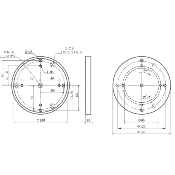 iOptron Coloană MiniPier HAE69/HAE43/HAZ71