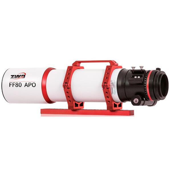 ZWO Telescop FF80 AP 80/600 Quadruplet cu AM3 și Trepied Carbon