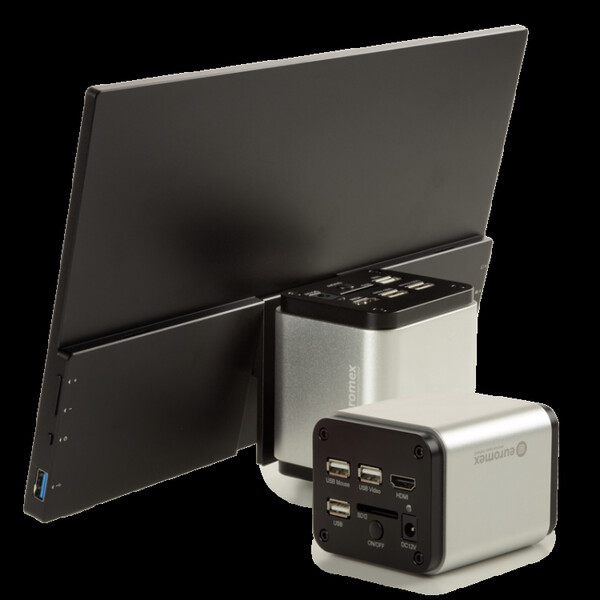 Euromex Camera VC.3043 HDS, UHD, 8,3 MP, 1/1,8 inch, senzor color 4K, ecran tactil de 13 inch, 30 fps HDMI, 20 fps USB