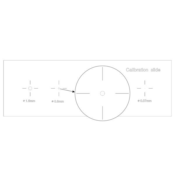 MAGUS Diapozitiv de microscop pentru Calibrare CS5