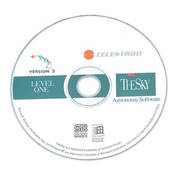 Celestron Software CD-ROM 'The Sky', Level 1