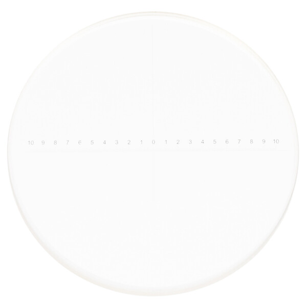 Levenhuk Lamelă de microscop pentru calibrarea lupe stereo CSS1