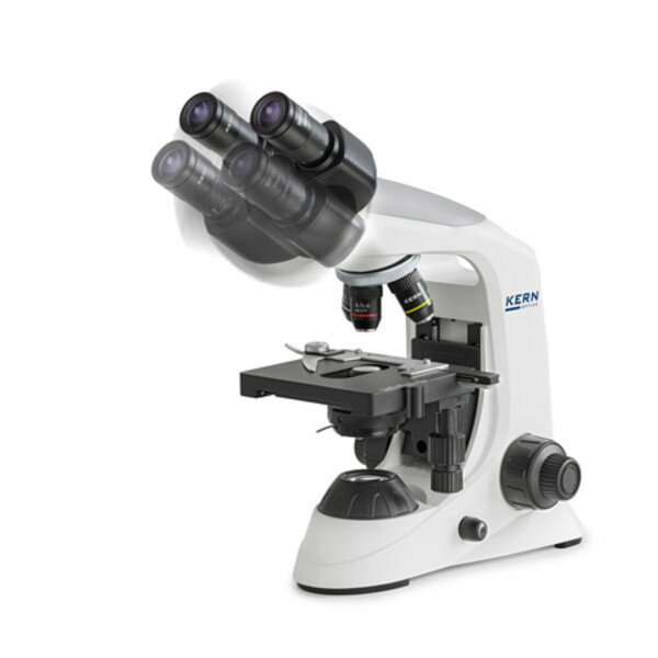 Kern Microscop Bino Achromat 4/10/40/100, HWF10x18, 3W LED, OBE 132
