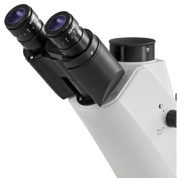 Kern Microscop inversat OCM 167, FL, PH, trino, Condensator N.A. 0,3 fix, 10x-40x, Al, Dl, LED 5W