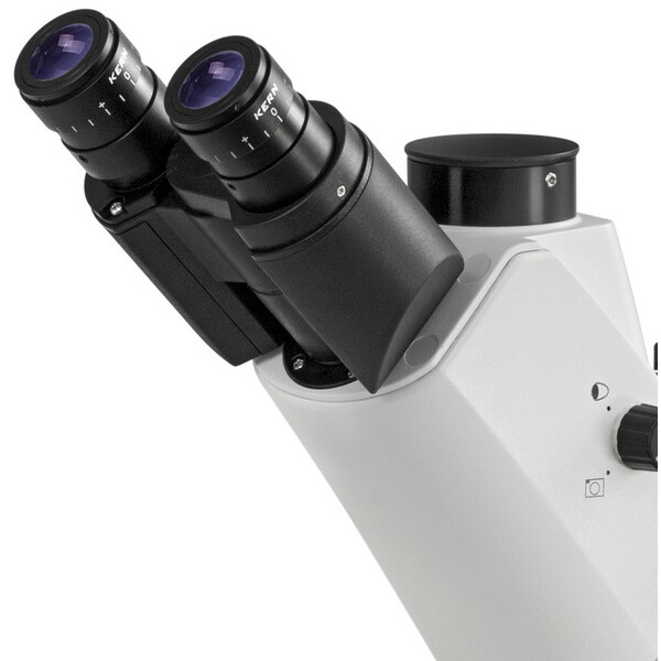 Kern Microscop inversat OCM 168, FL, PH, trino, Condensator N.A. 0,3 fix, 10x-40x, LED 5W, Al/Dl