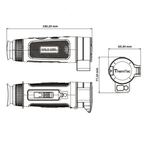 ThermTec Wild 635L Laser Rangefinder