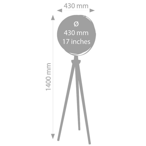 emform Glob cu stand Sputnik 43cm