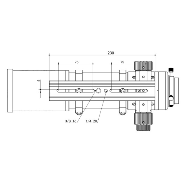 Askar Refractor apochromat AP 71/490 Flat-Field 71F OTA