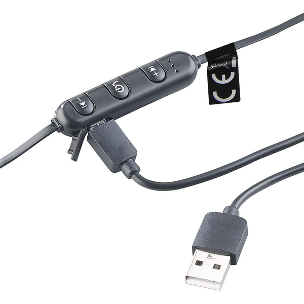 Omegon Stereo Bluetooth in-ear cu magnet, Bluetooth 5.0