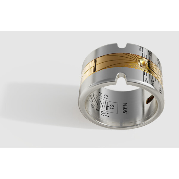 Helios Sundial Inel solar I Aur