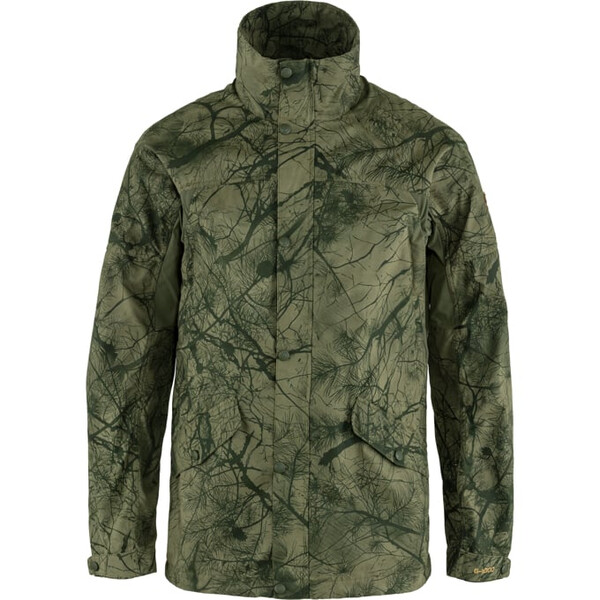 Fjällräven Jachetă Forest Hybrid M, 626-625 Verde Camo-Verde lăută, XL