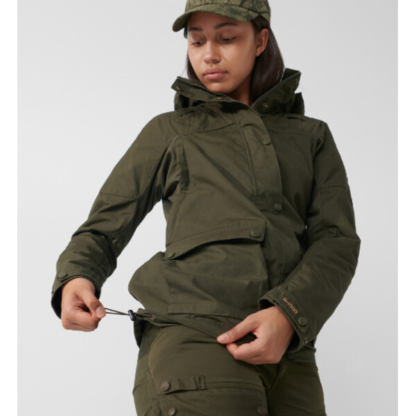 Fjällräven Jachetă Forest Hybrid W, 633 Dark Olive, L