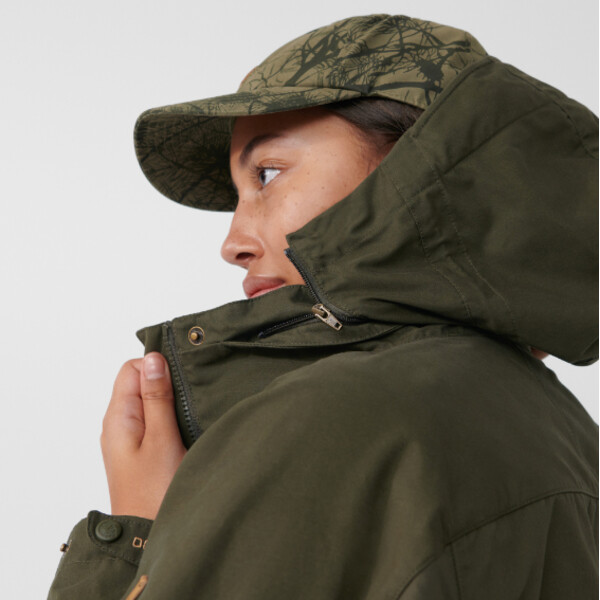 Fjällräven Jachetă Forest Hybrid W, 633 Dark Olive, L