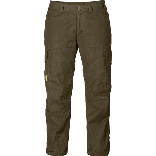 Fjällräven Pantaloni Karla Hydratic, 633 Dark Olive, mărimea 40