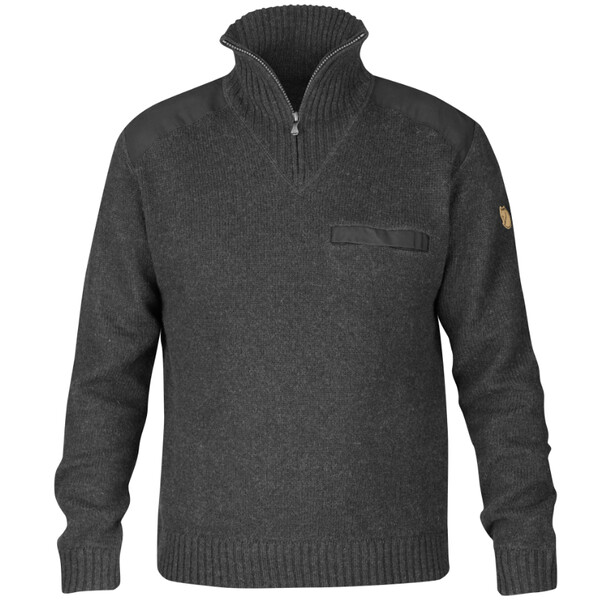 Fjällräven Pulover Koster M, 030 Gri închis, XXL