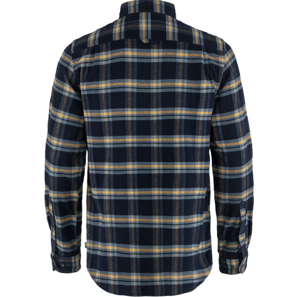 Fjällräven Cămașă Övik Heavy Flannel M, 555-232 Dark Navy-Buckwheat Brown, S