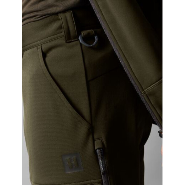 Härkila Pantaloni Deer Stalker Light, verde salcie/maro umbră mărimea 54
