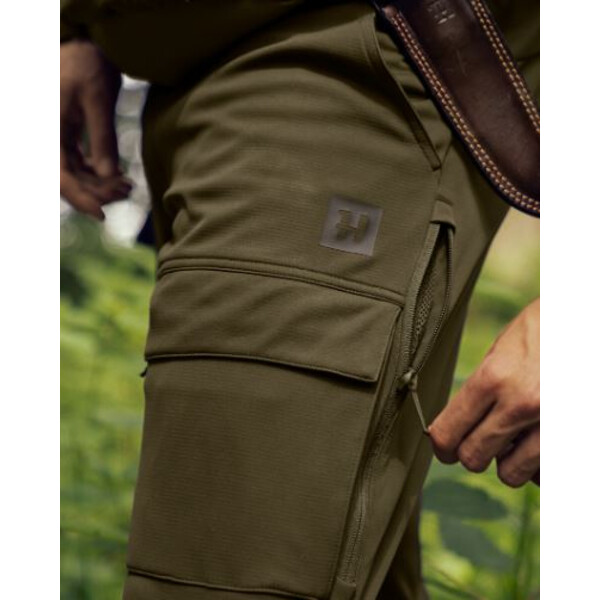 Härkila Pantaloni Deer Stalker Light, verde salcie/maro umbră mărimea 54