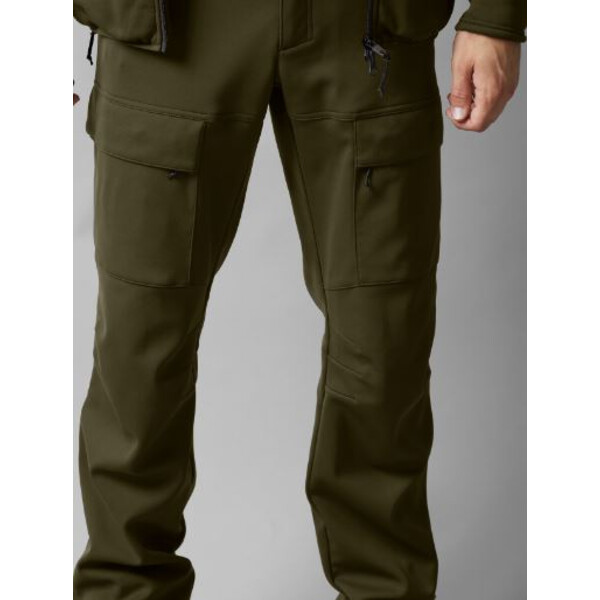 Härkila Pantaloni Deer Stalker Light, verde salcie/maro umbră mărimea 54