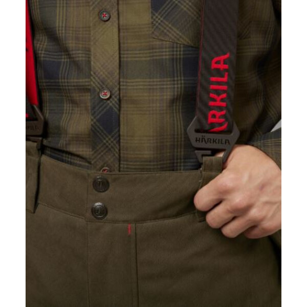 Härkila Pantaloni izolați Driven Hunter HWS, verde salcie, mărimea 52