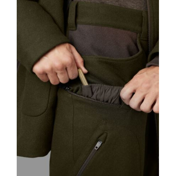 Härkila Pantaloni de iarnă Metso, Willow green/Shadow brown, mărimea 54