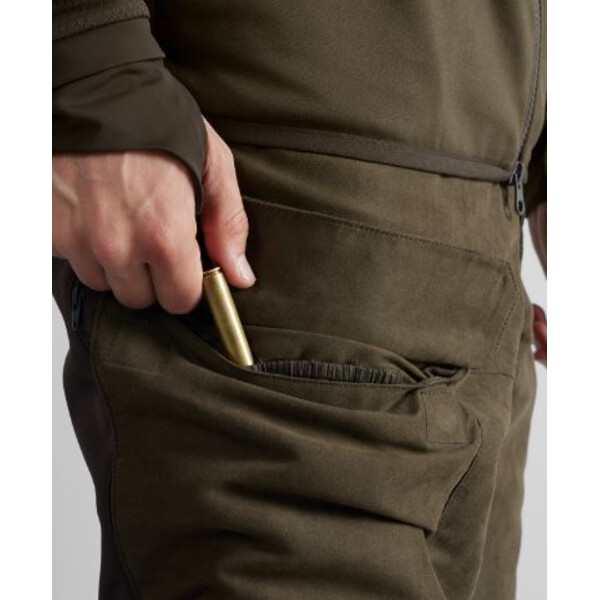Härkila Pantaloni scandinavi , verde salcie/ maro închis, mărimea 50