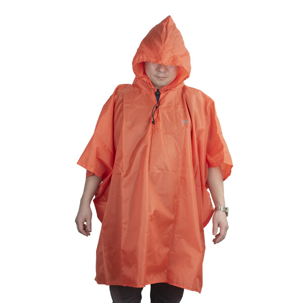 Summit-Creative Poncho de ploaie portocaliu