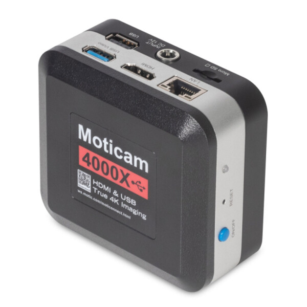 Motic Camera 4000X, color, 8MP, CMOS, 1/2.8, WiFi & USB, 1.45 µm
