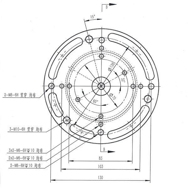 Omegon Adaptor de montare iOptron pentru coloană Pro