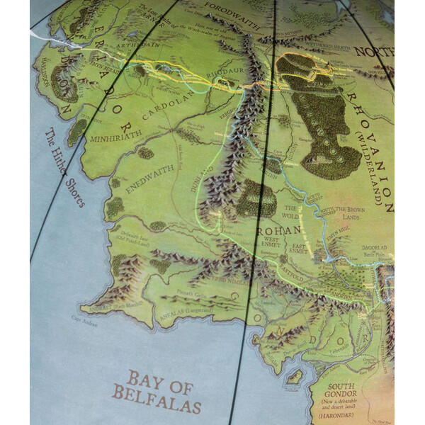 Columbus Glob Pământul de Mijloc 30 cm