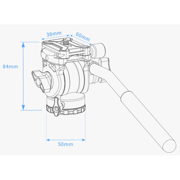 ZWO Cap video inclinabil TH10 Seestar Smart Telescope