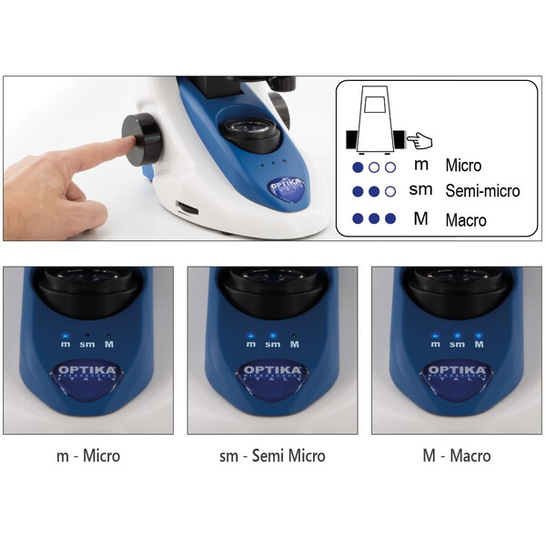 Optika Microscop , Mikrokskop, B-190TBPL+, digital, 5 MP, USB, 30 fps, 40-1000X, PLAN