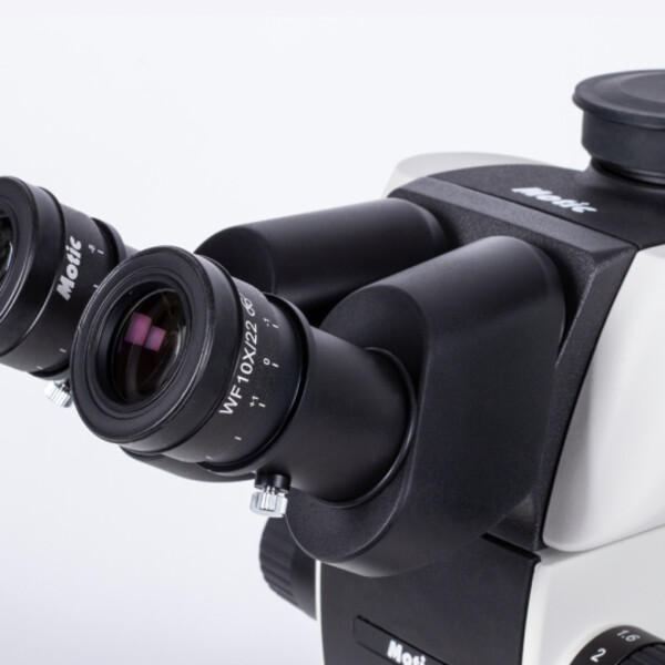Motic Microscop stereoscopic cu zoom SM7TR-P APO1X, trino, 8-56X, wd 81 mm, 7:1