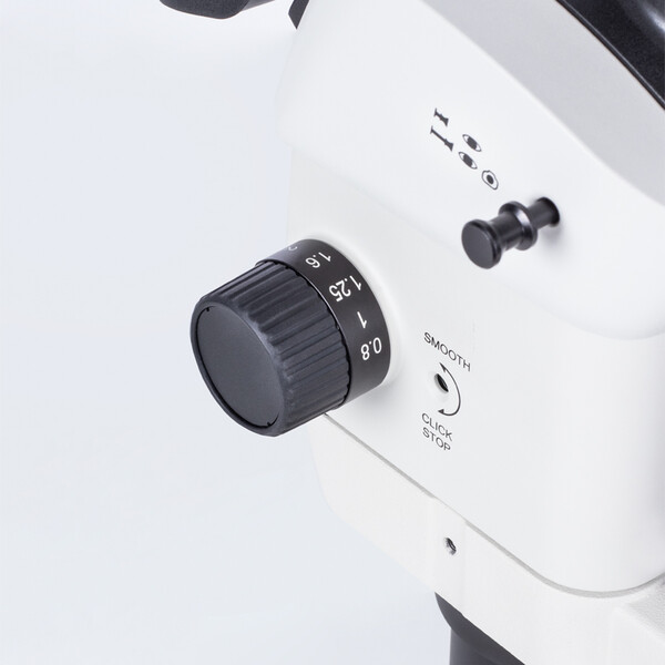 Motic Microscop stereoscopic cu zoom SM7TR-P APO1X, trino, 8-56X, wd 81 mm, 7:1