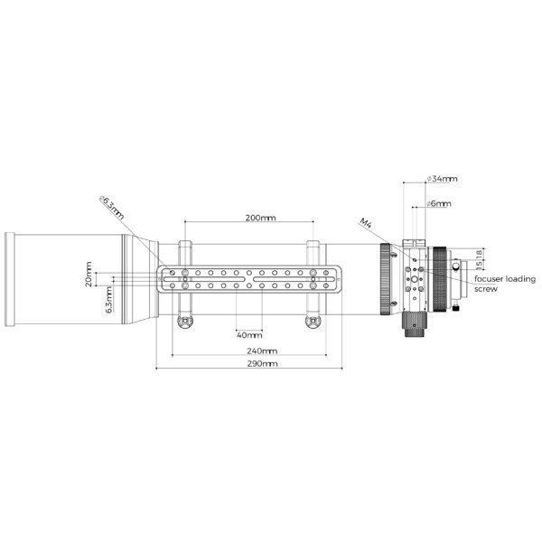 Askar Refractor apochromat AP 120/840 Triplet OTA