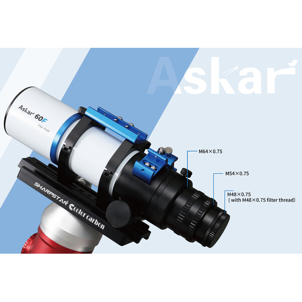 Askar Refractor apochromat AP 60/408 60F Flatfield