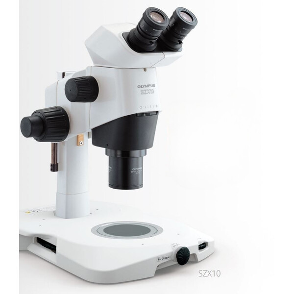 Evident Olympus Microscopul stereoscopic zoom SZX10, binocular, 10:1, 6,3-63x, 81 mm, SZX2-ILLTQ LED