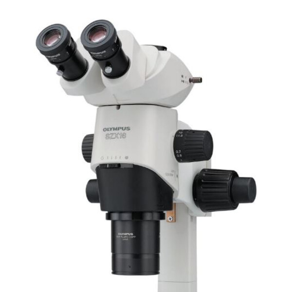 Evident Olympus Microscopul stereoscopic zoom SZX16, trino, 16,4:1, 7-115x, 60 mm, SZX2-ILLTQ LED