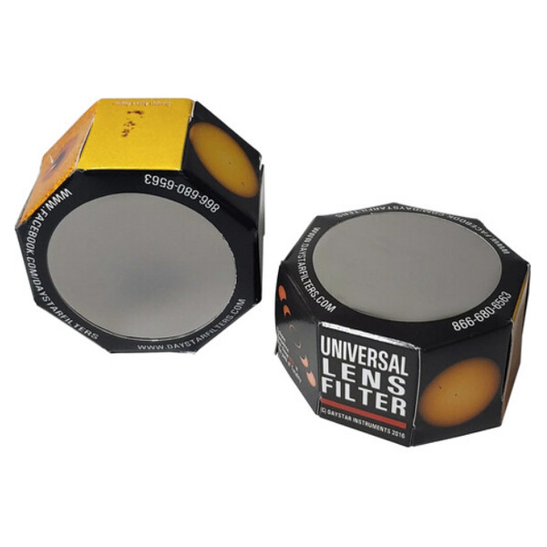 DayStar Filtre solare White-Light Universal Lens (2-Pack, 65-89 mm)