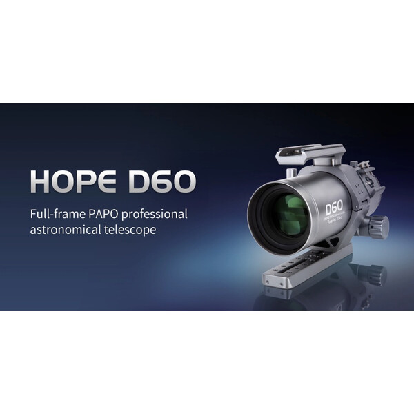 ToupTek Refractor apochromat HOPE D60 60/280 f/4.66