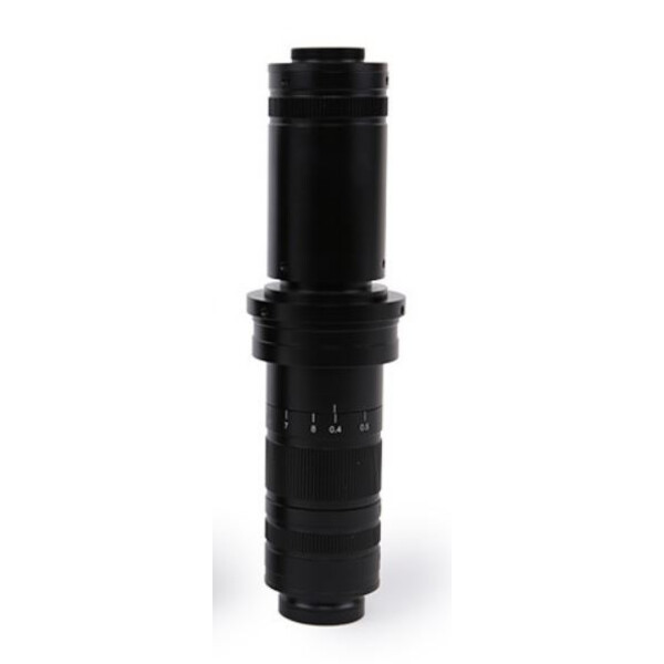 ToupTek Microscop Zoom-Objektiv Set TZM0880D, Zoom 0.8-8x, 1x C-mount, inkl. Polarisations-Ringlicht