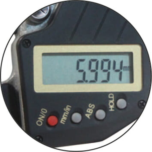 (SP) Micrometru digital cu clichet de 25 mm, 0,001 mm, DIN 863 - Metav IndustryLine