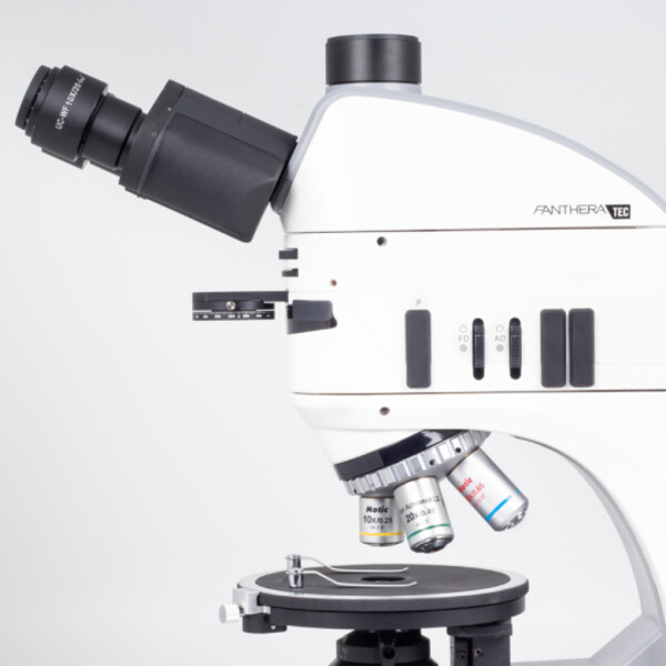 Motic Microscop Panthera TEC POL Epi, trino, infinity, plan, achro, 50x-400x, 10x/20 mm, halogen/LED