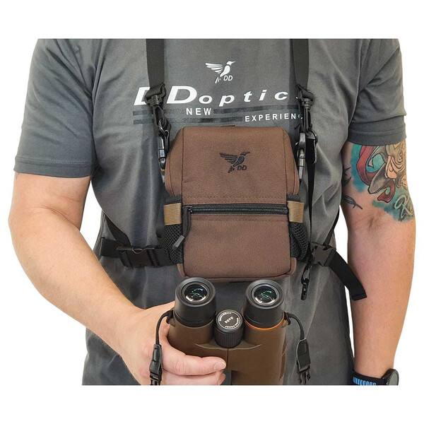 DDoptics Geantă pentru binoclu Harness maro