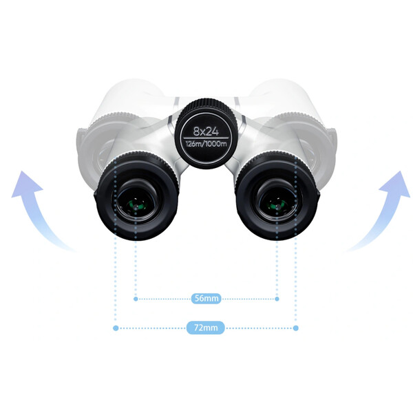 ZWO Binoclu Seestar VisionX 8x24