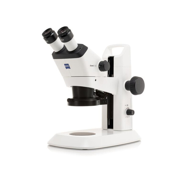 ZEISS Microscopul stereoscopic zoom Stemi 355, C Mat, trino, w.d. 110 mm, 10x/23, 5,5:1 , 7,2x-40x, AL, RL C LED, ESD