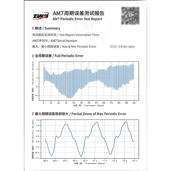 ZWO Montura AM7 Harmonic Equatorial