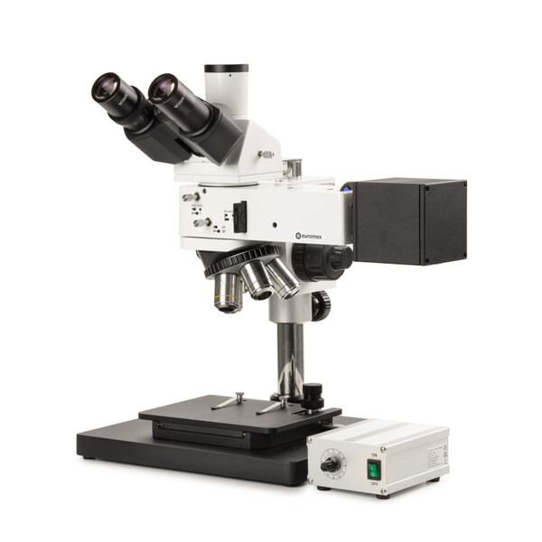 Euromex Microscop Mikroskop BS.4053-PLMRi-BD, trino, HF, DF, plan, infinity, 50x-500x, 10x/22, LED, AL